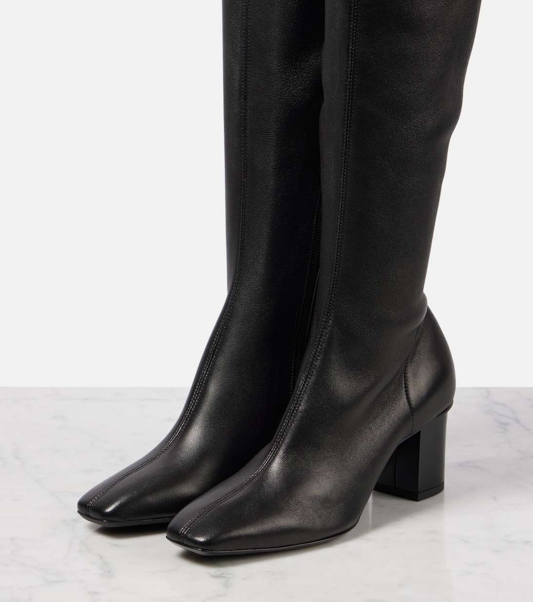 Bottes extensibles en cuir | Max Mara