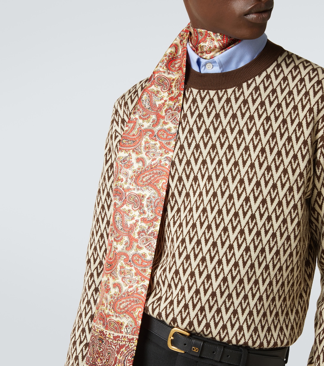 Pullover Toute La V in lana vergine | Valentino