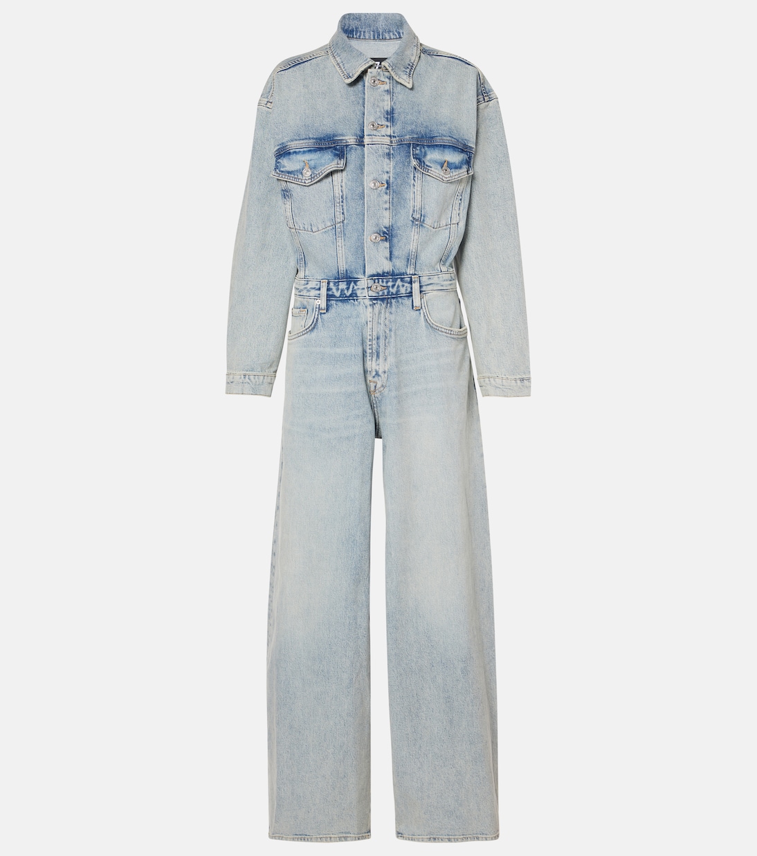 Combi-pantalon ample en jean | 7 For All Mankind