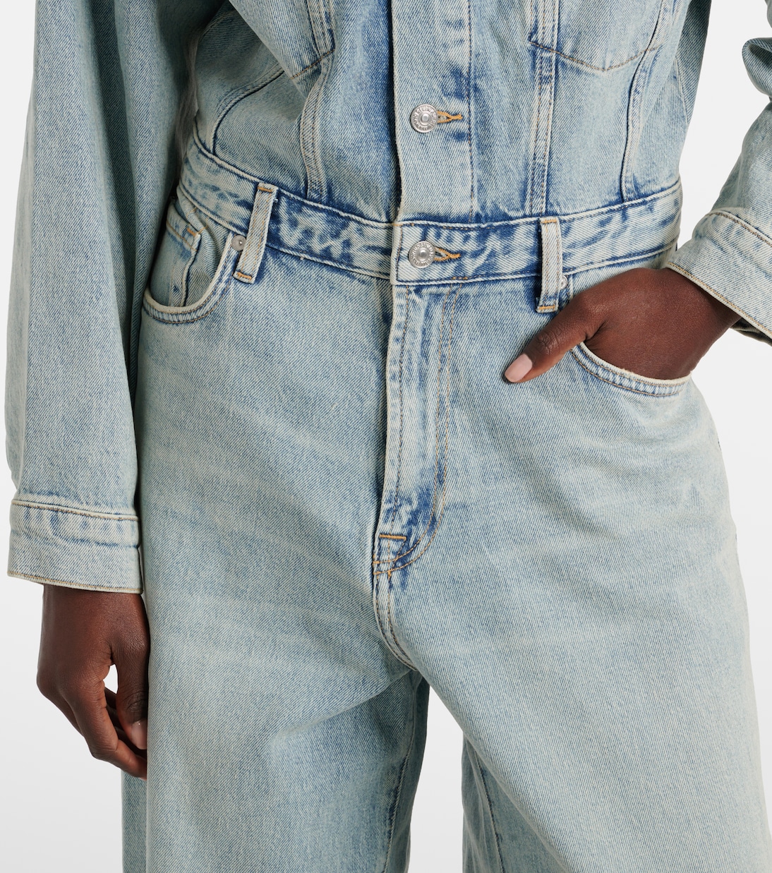 Combi-pantalon ample en jean | 7 For All Mankind