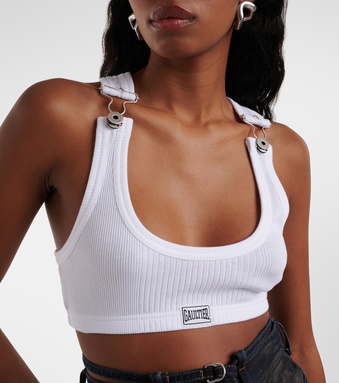 Brassière en coton | Jean Paul Gaultier