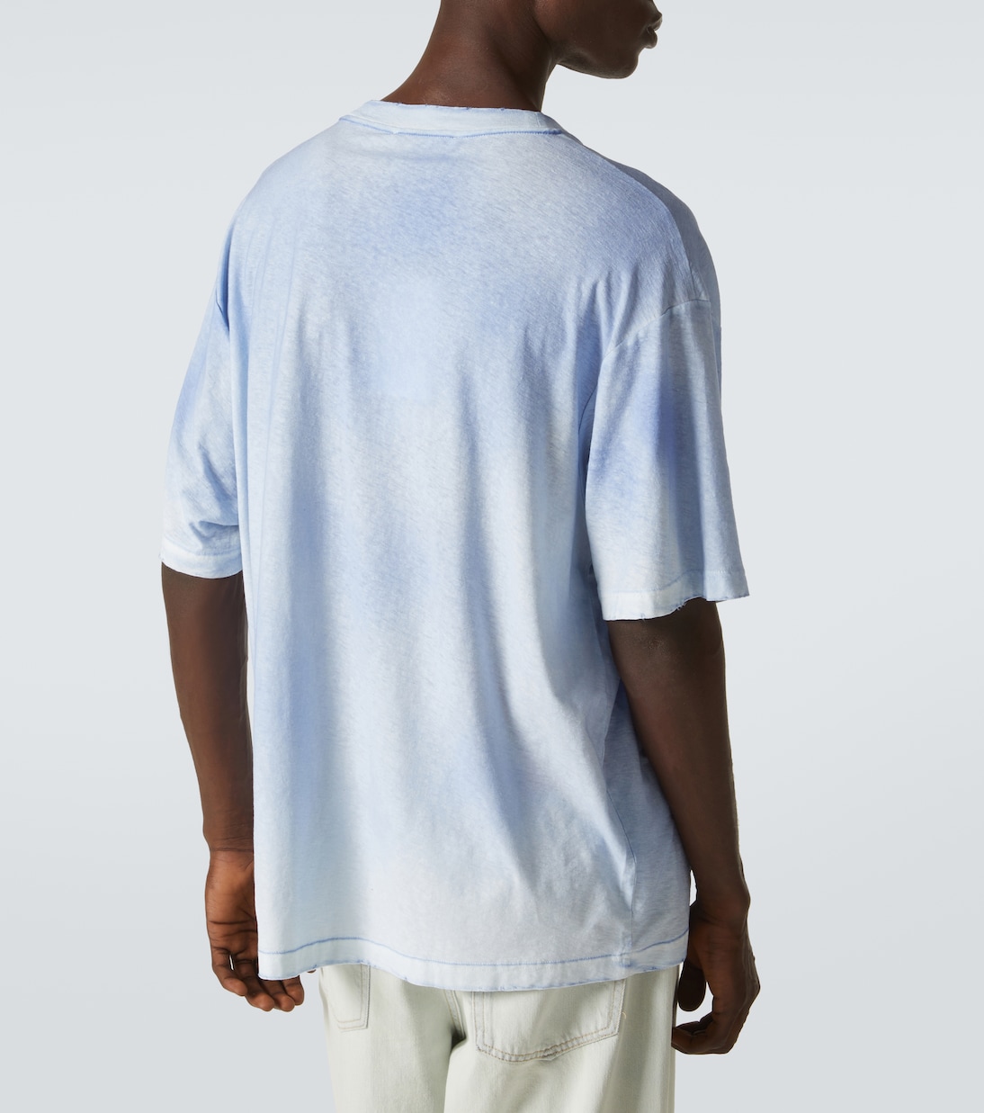 Camiseta de algodón y cáñamo con logo | Acne Studios