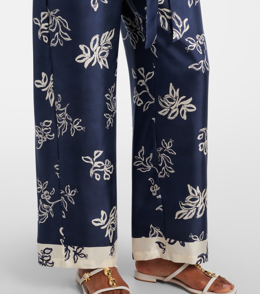 Pantaloni Cinzia a gamba larga in seta | 'S Max Mara