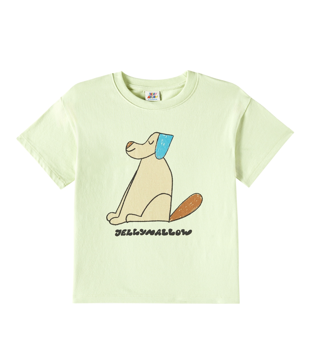 T-shirt in jersey di cotone con stampa | Jellymallow