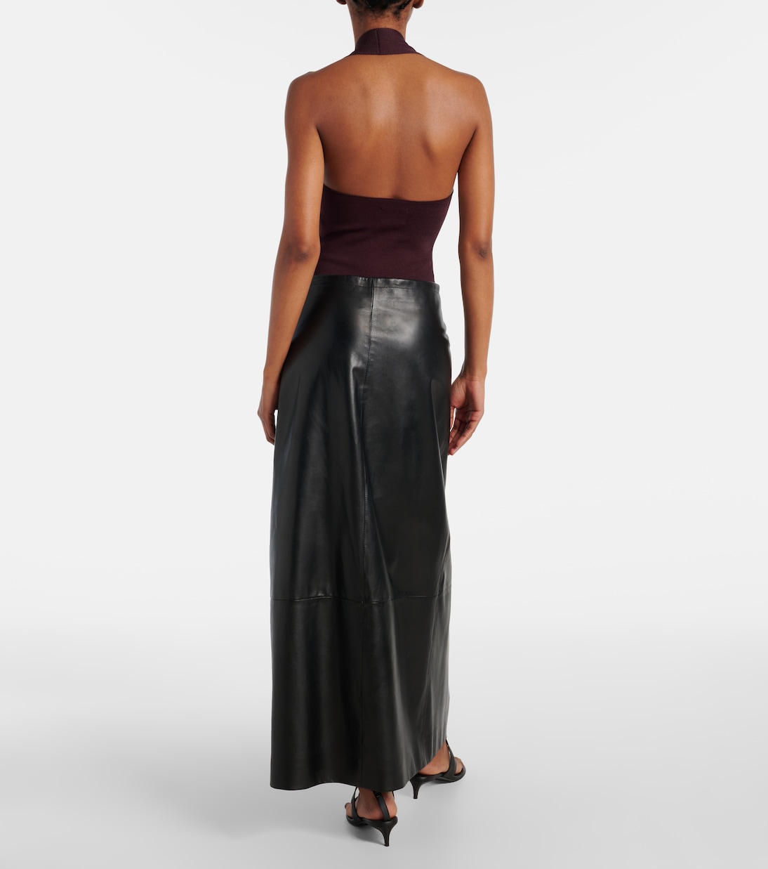 Toto knitted open-back bodysuit | Khaite