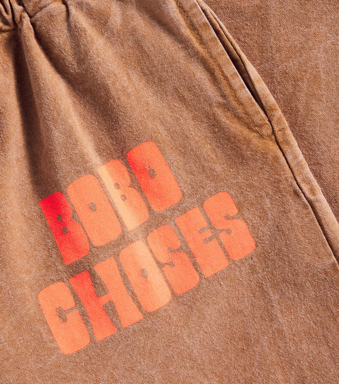 Logo cotton pants | Bobo Choses