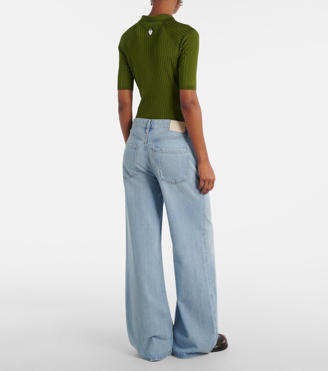 Jeans anchos Paloma de tiro medio | Citizens of Humanity