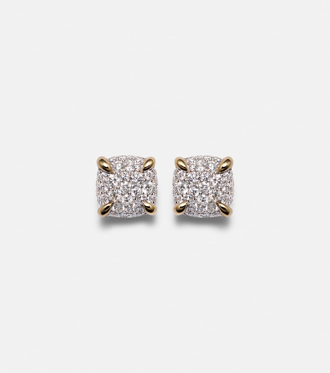 Orecchini Châtelaine® in oro 18kt con diamanti | David Yurman