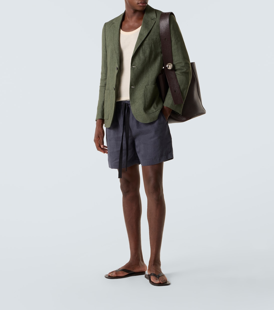 Linen blazer | Sunspel