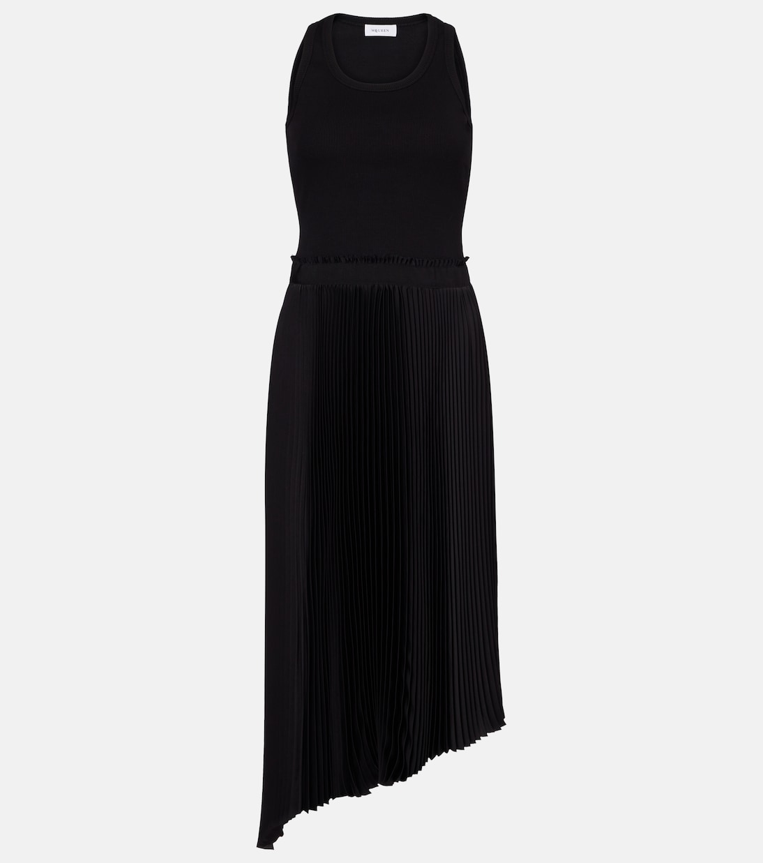 Robe midi en coton | McQueen