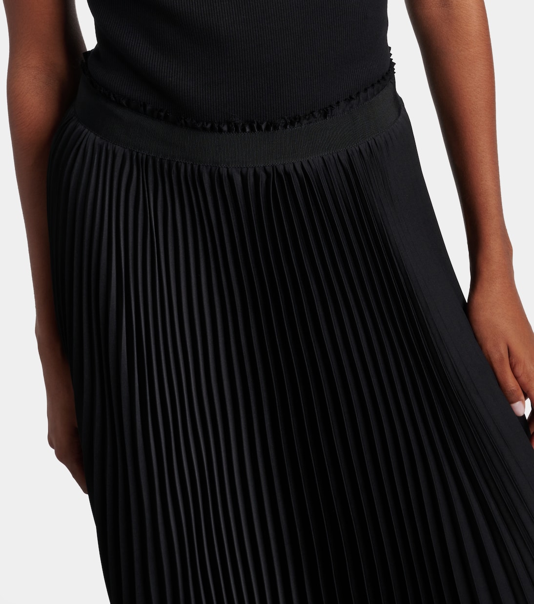 Robe midi en coton | McQueen