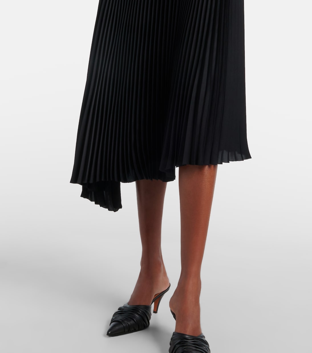 Robe midi en coton | McQueen