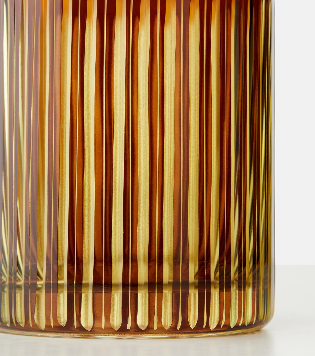 Prism glass decanter | L'Objet