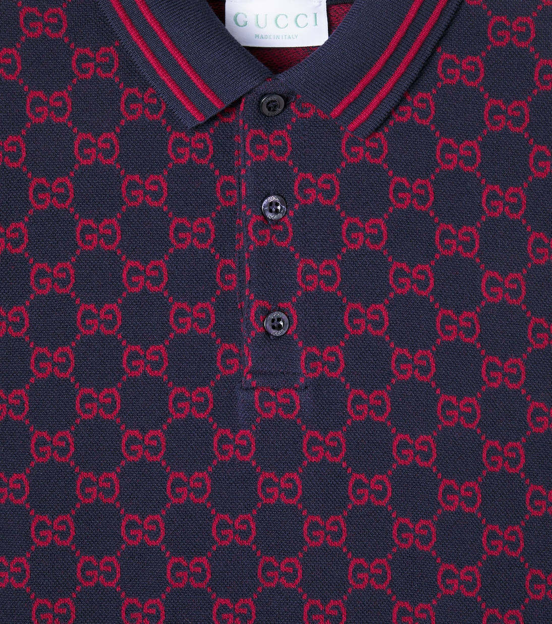 Polo de algodón con GG | Gucci Kids
