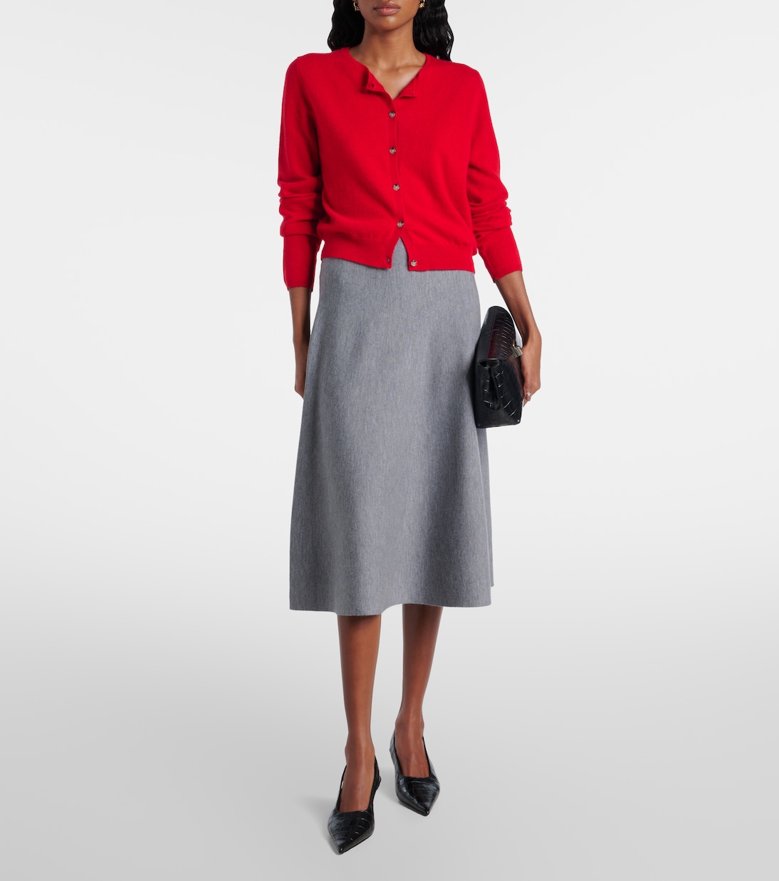 Cardigan in cashmere | Jardin des Orangers