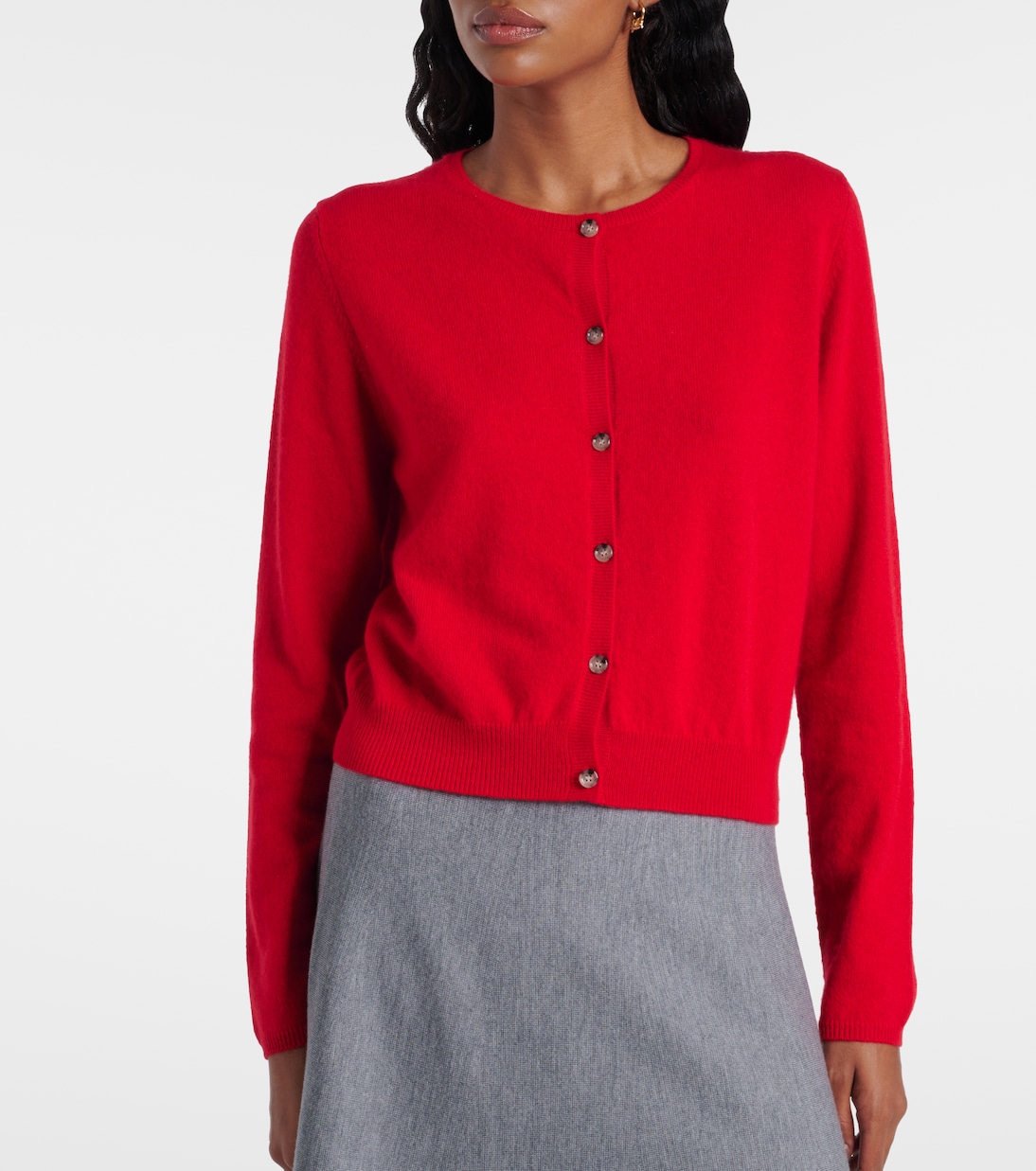 Cardigan in cashmere | Jardin des Orangers