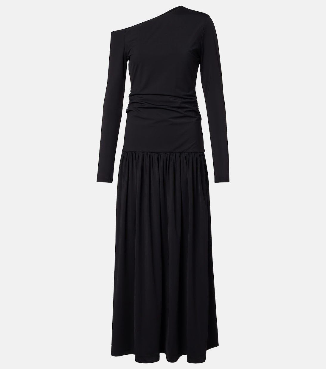 Draped jersey maxi dress | Róhe