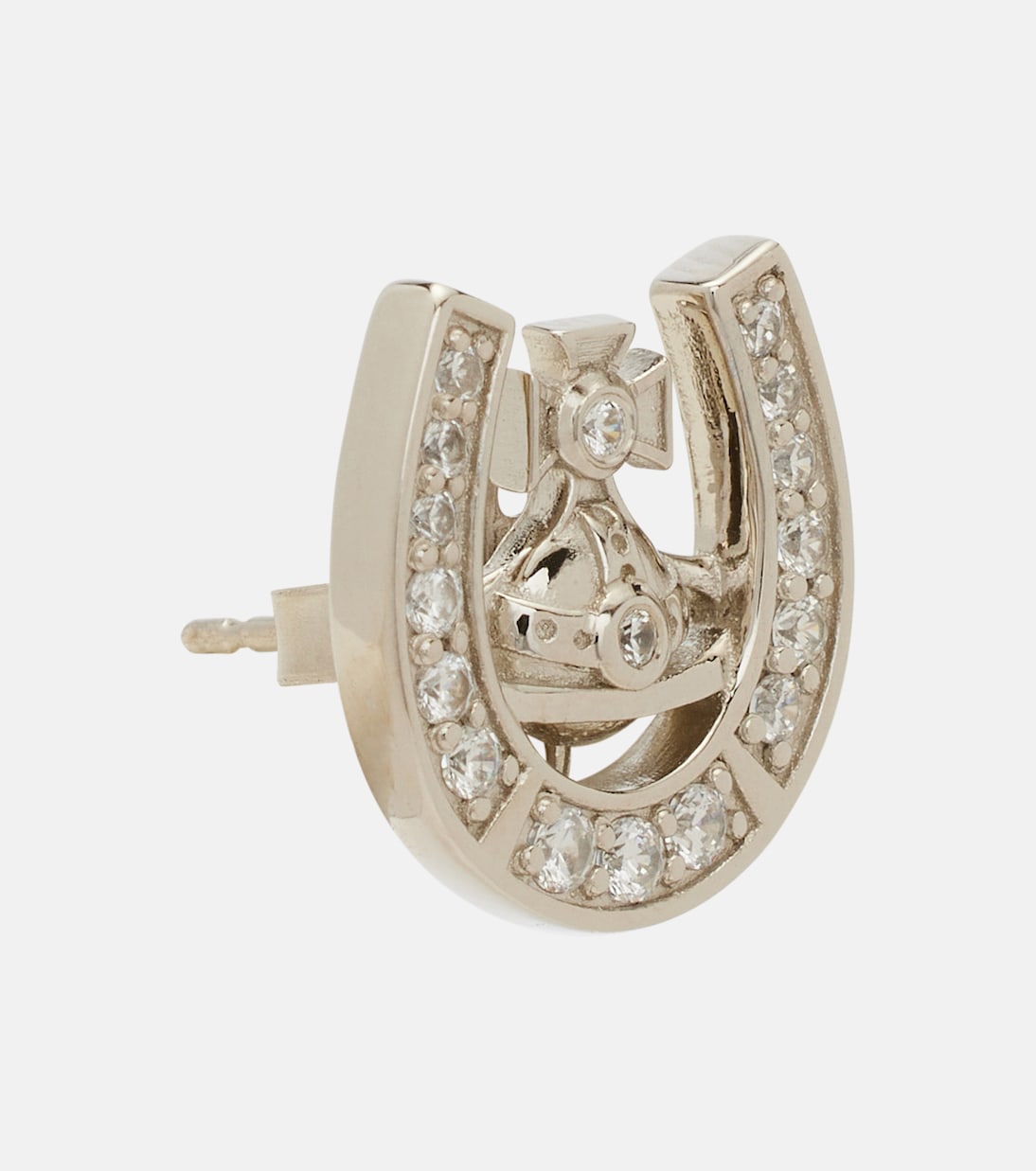 Boucles d’oreilles Mare en argent sterling à ornements | Vivienne Westwood