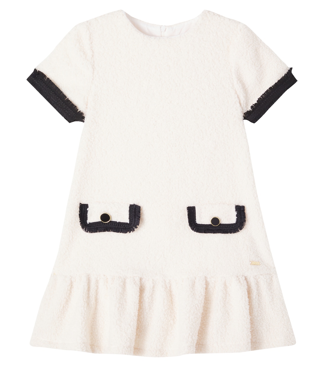 Fringed fleece dress | Patachou