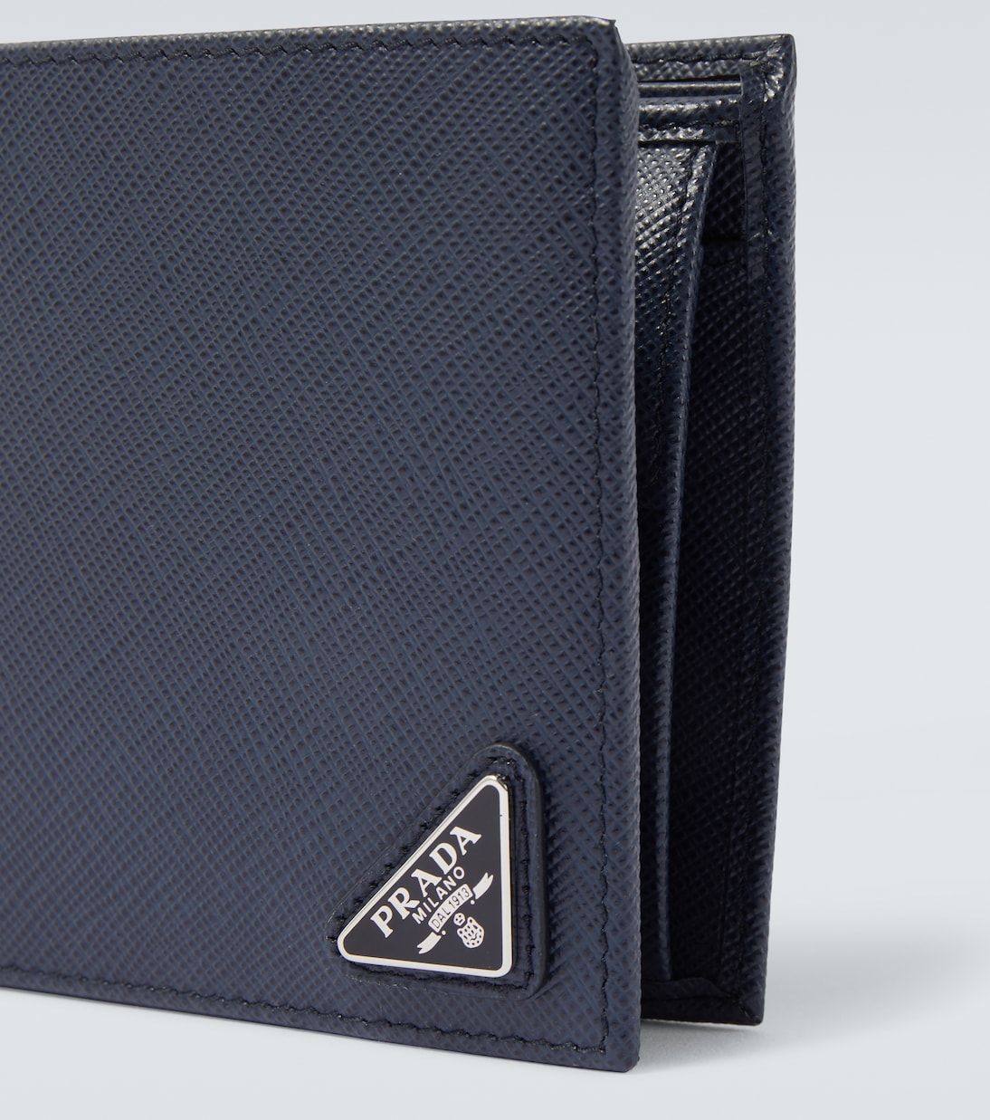 Portafoglio in pelle con logo | Prada