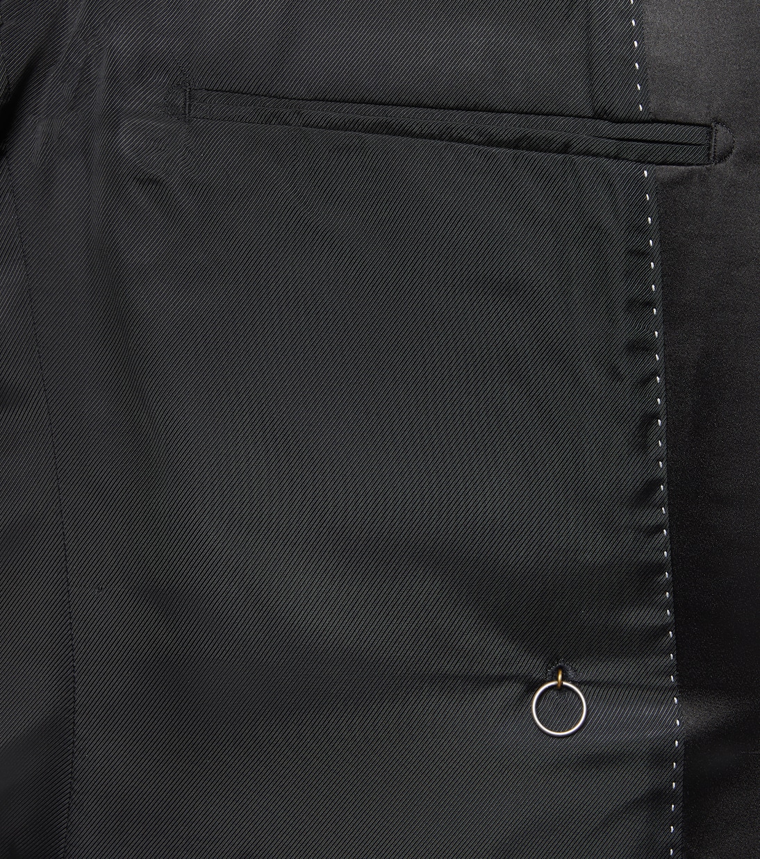 Double-breasted wool and silk suit jacket | Dries Van Noten