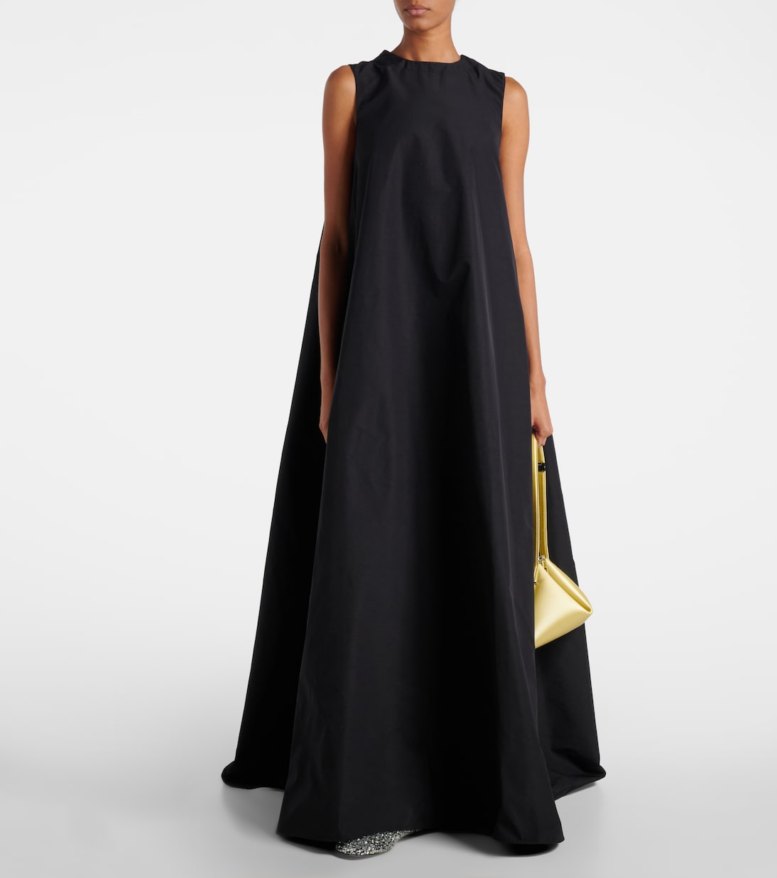Robe longue en satin | Plan C