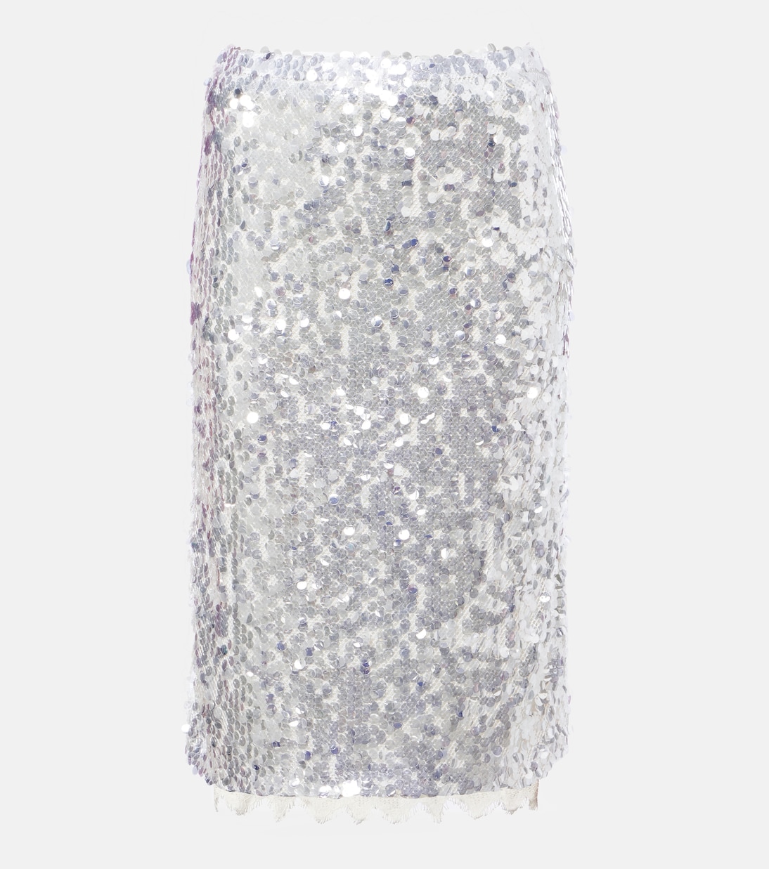Opaline sequined midi skirt | Christopher Esber