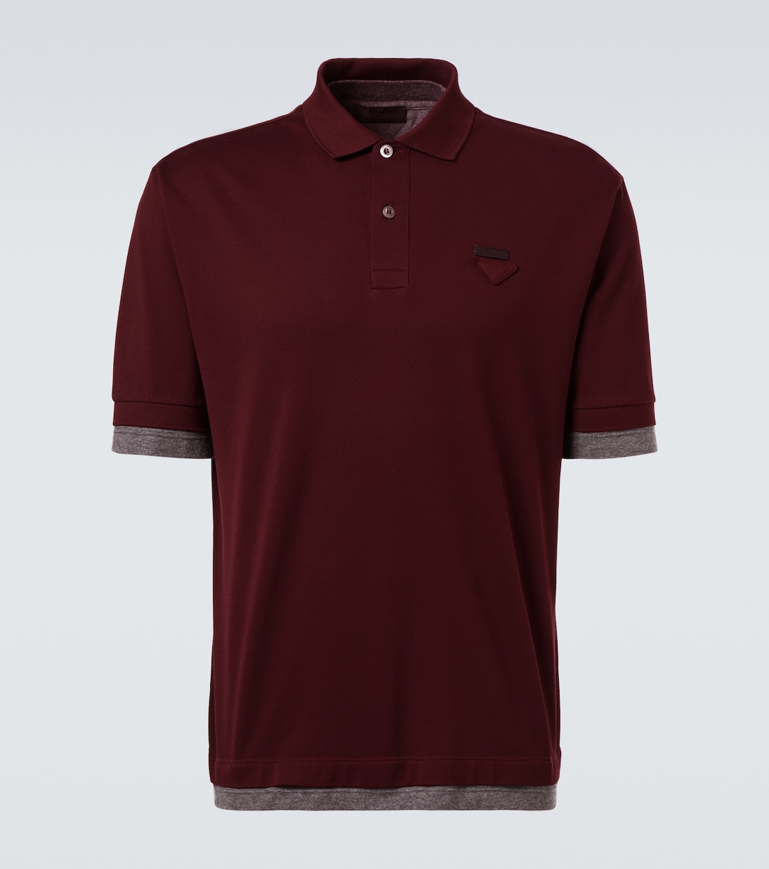 Cotton polo shirt | Prada