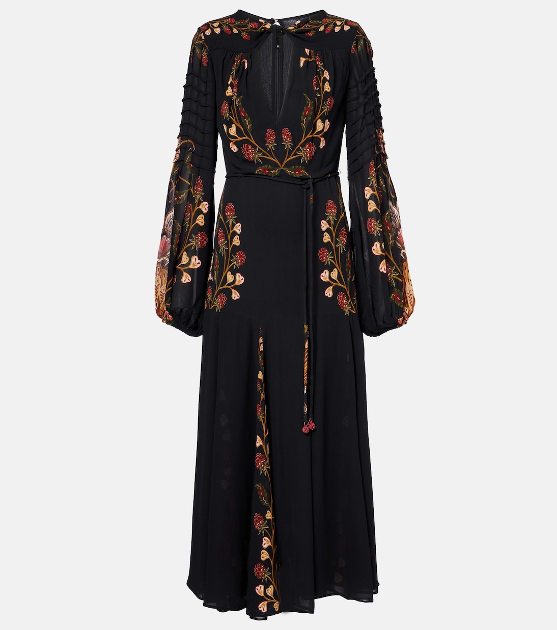 Cutout floral midi dress | Farm Rio
