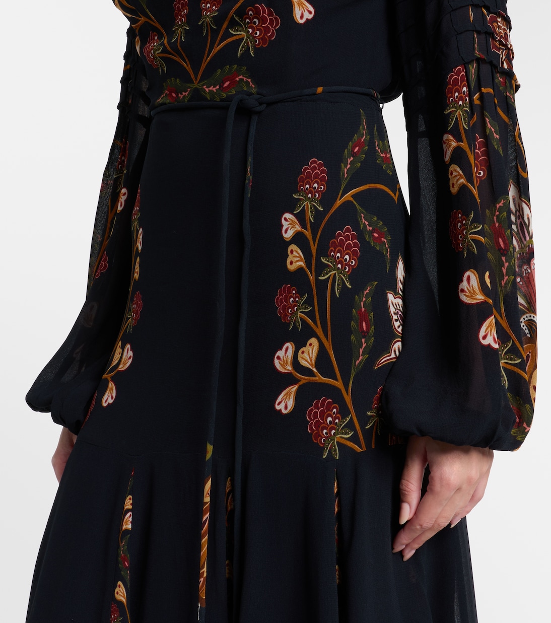 Cutout floral midi dress | Farm Rio