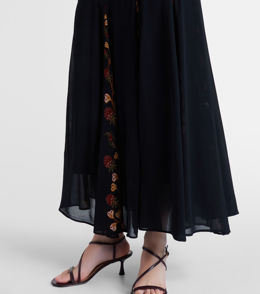 Cutout floral midi dress | Farm Rio