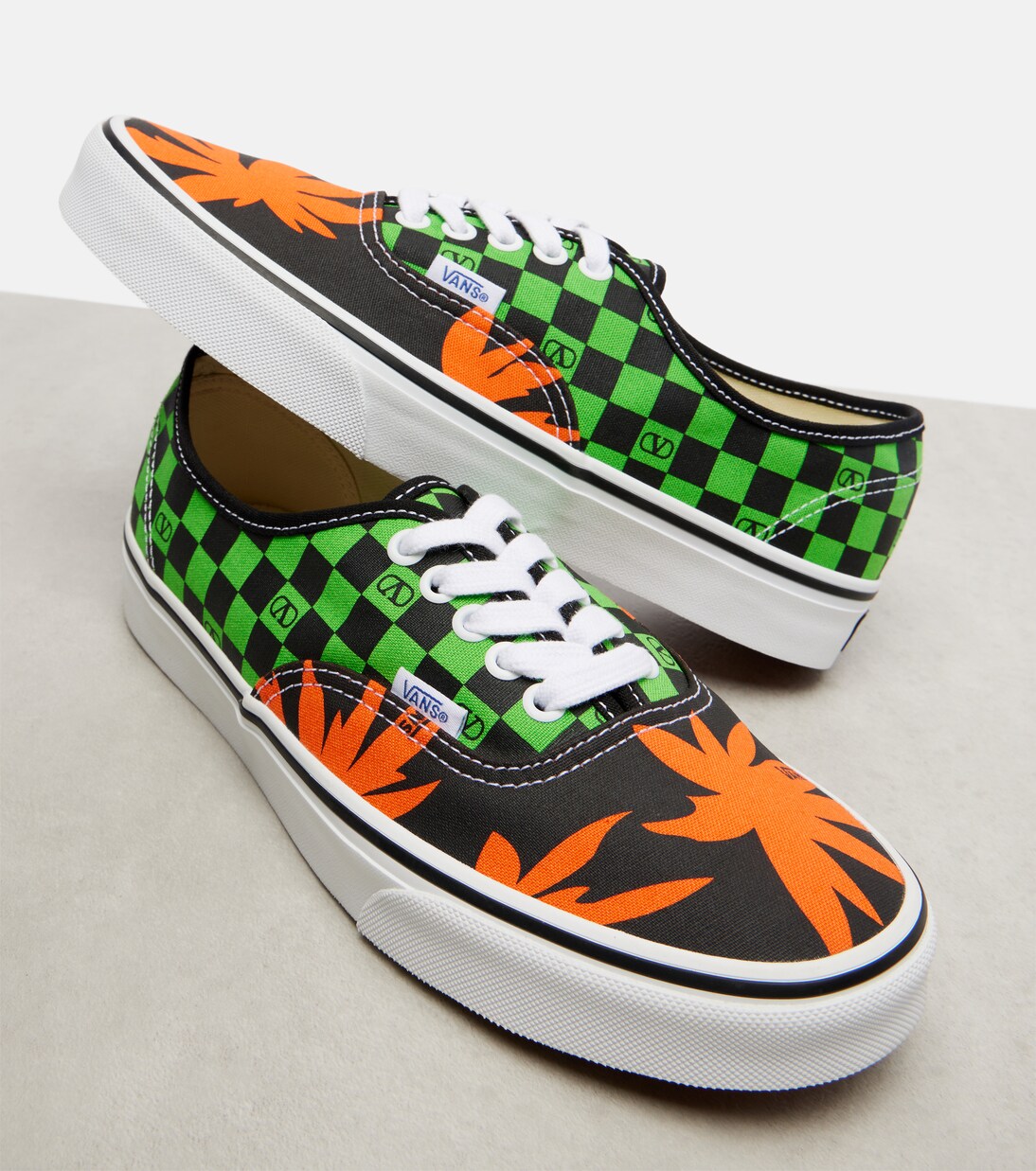 & Vans VLogo 프린트 스니커즈 | Valentino Garavani