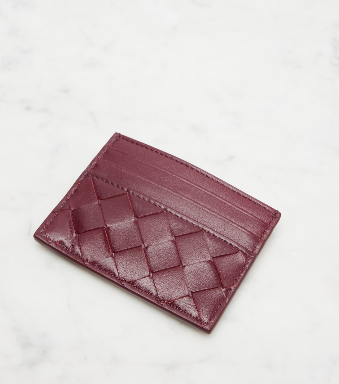 Kartenetui Intrecciato aus Leder | Bottega Veneta