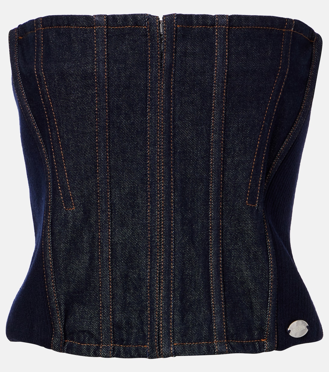 Denim corset | Jean Paul Gaultier