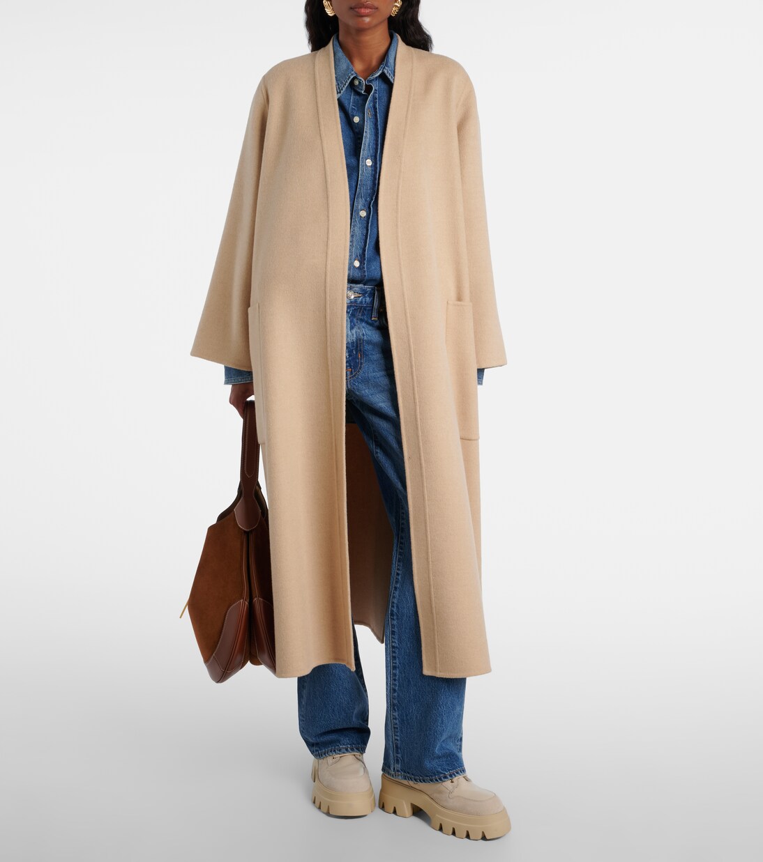 Sapporo suede and leather combat boots | Bogner