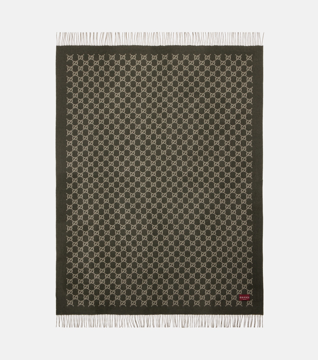GG wool and cashmere blanket | Gucci