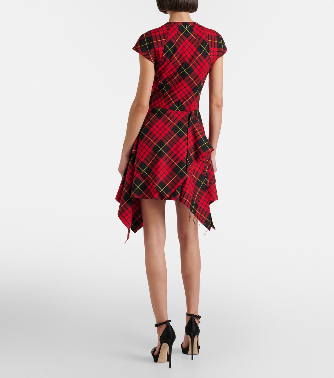 Asymmetric minidress | McQueen