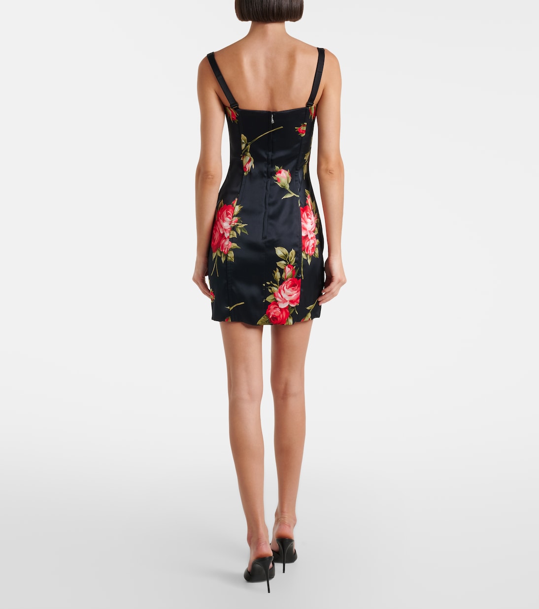 فستان قصير بورود | Dolce&Gabbana