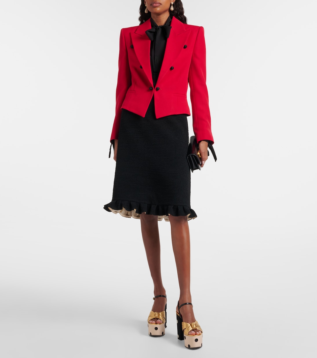 Crasher 125 polka-dot leather sandals | Valentino Garavani