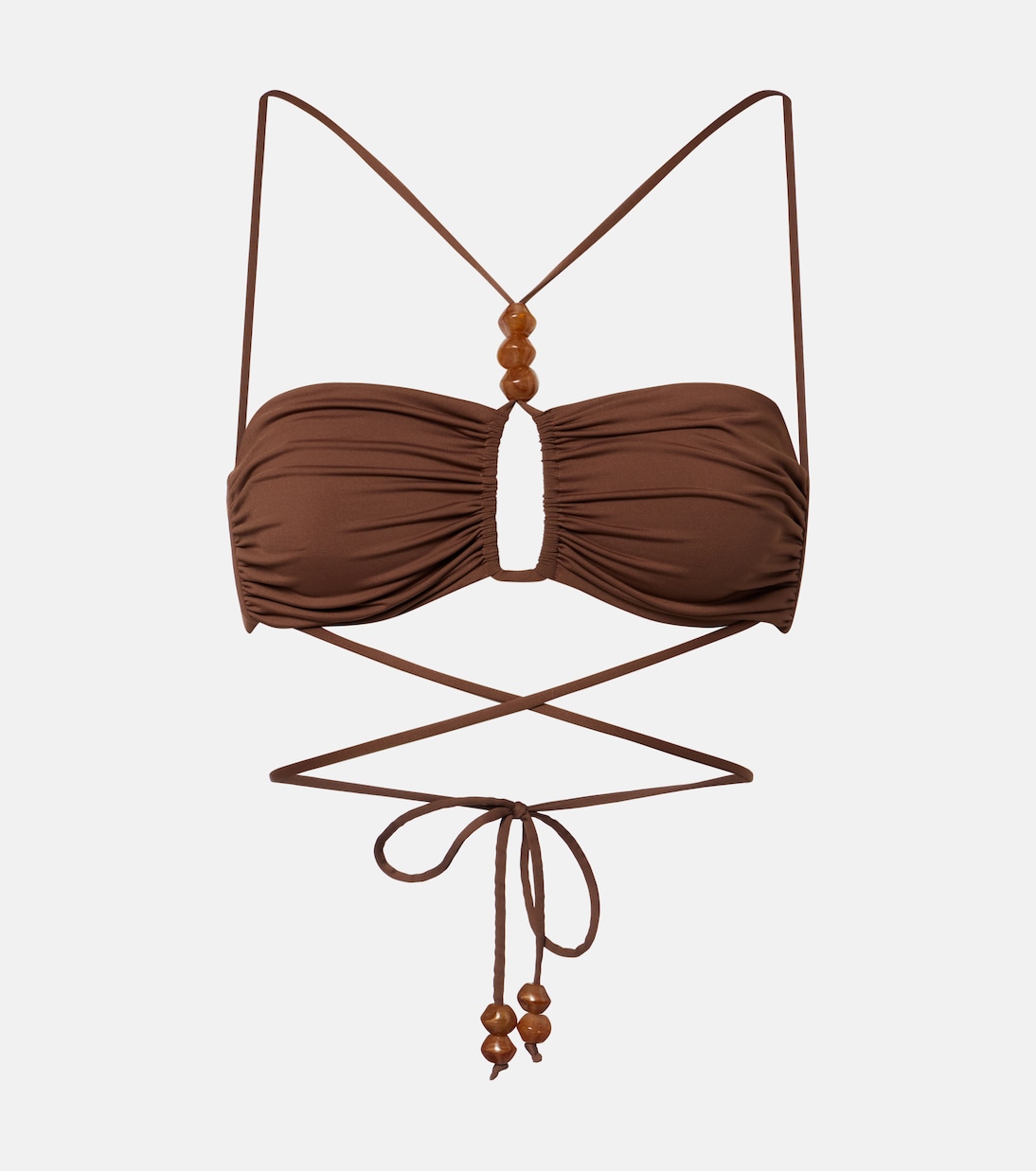 Beaded bikini top | Magda Butrym