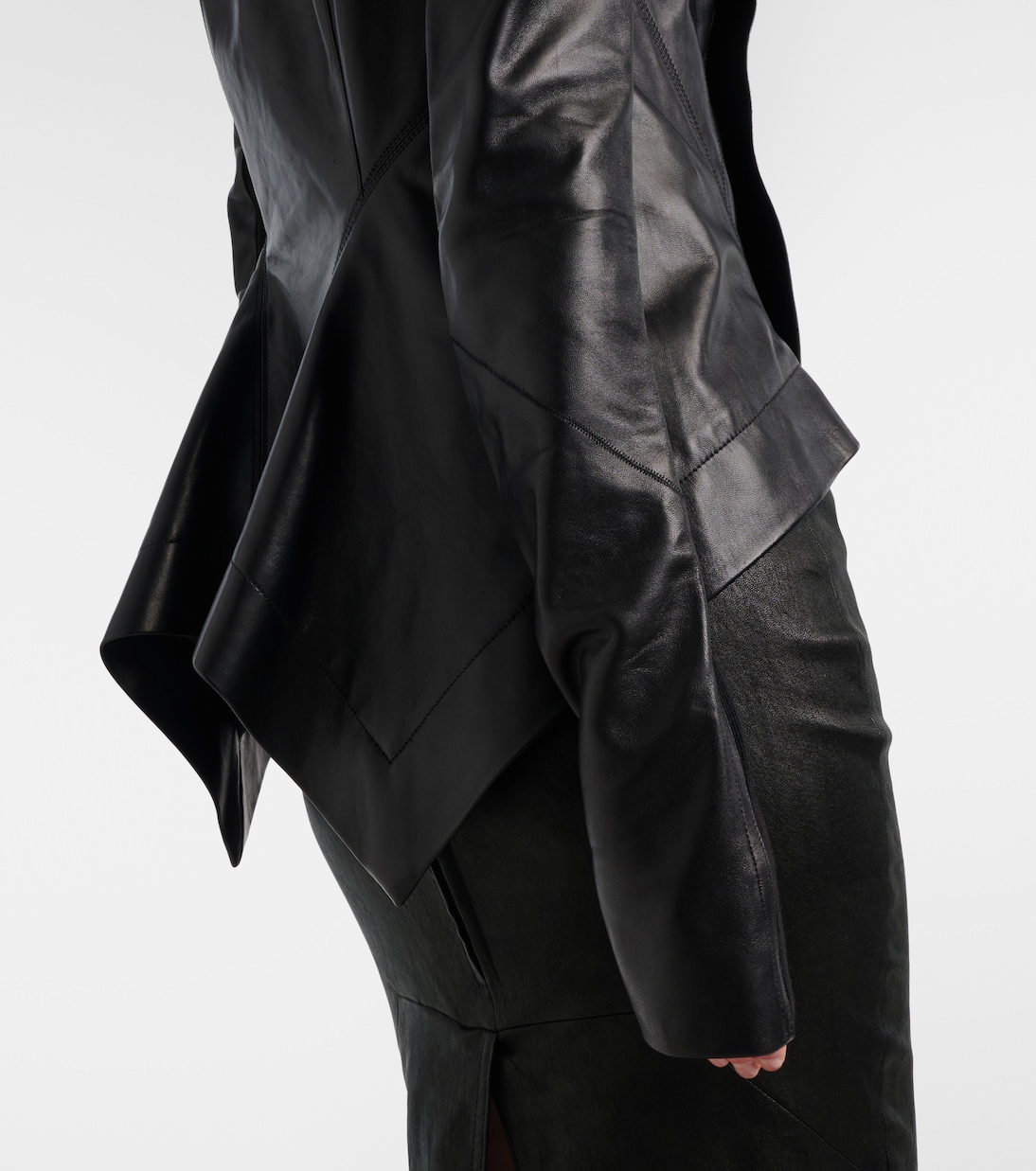 Bikerjacke Naska aus Leder | Rick Owens