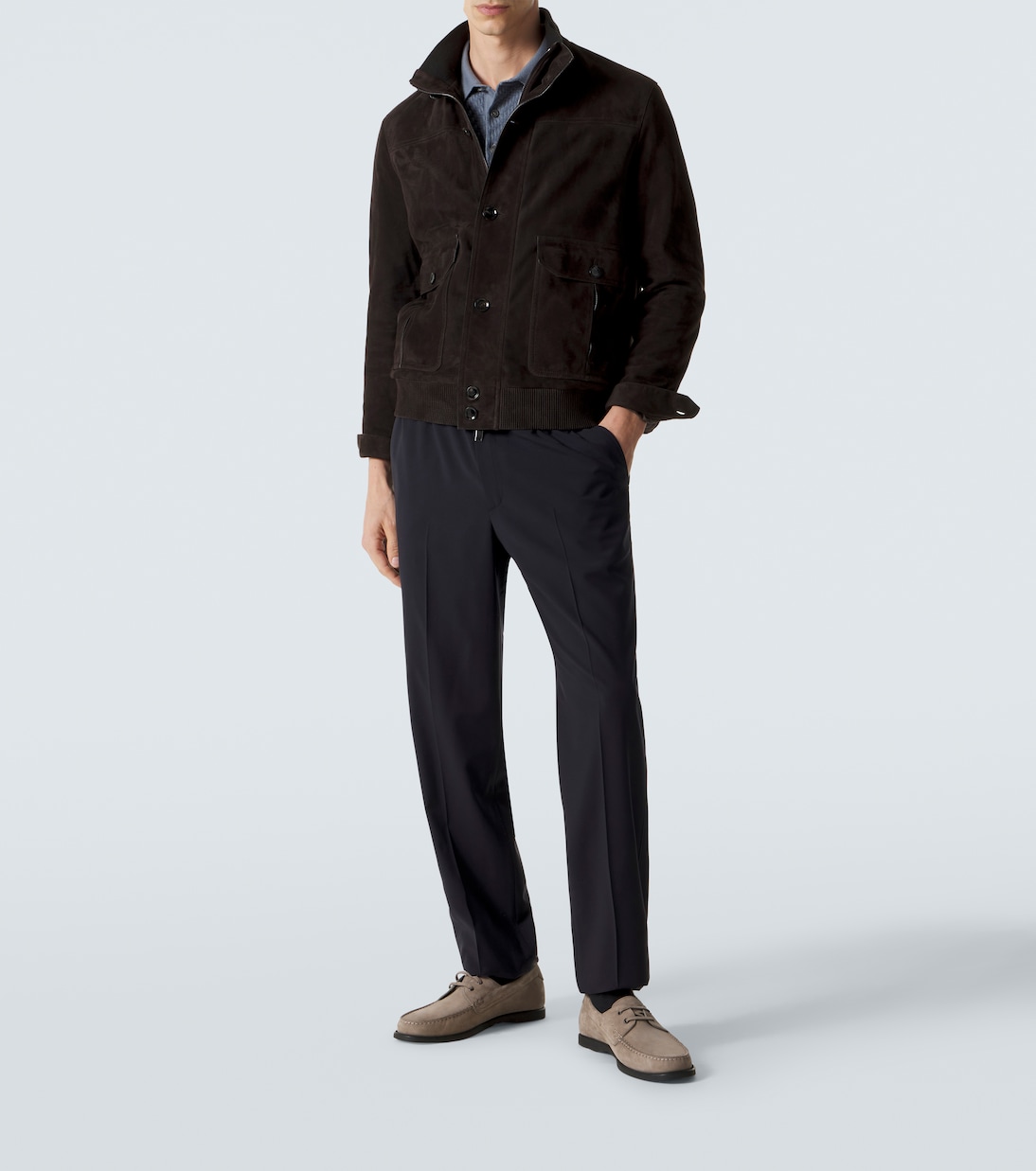 Asolo wool straight pants | Brioni