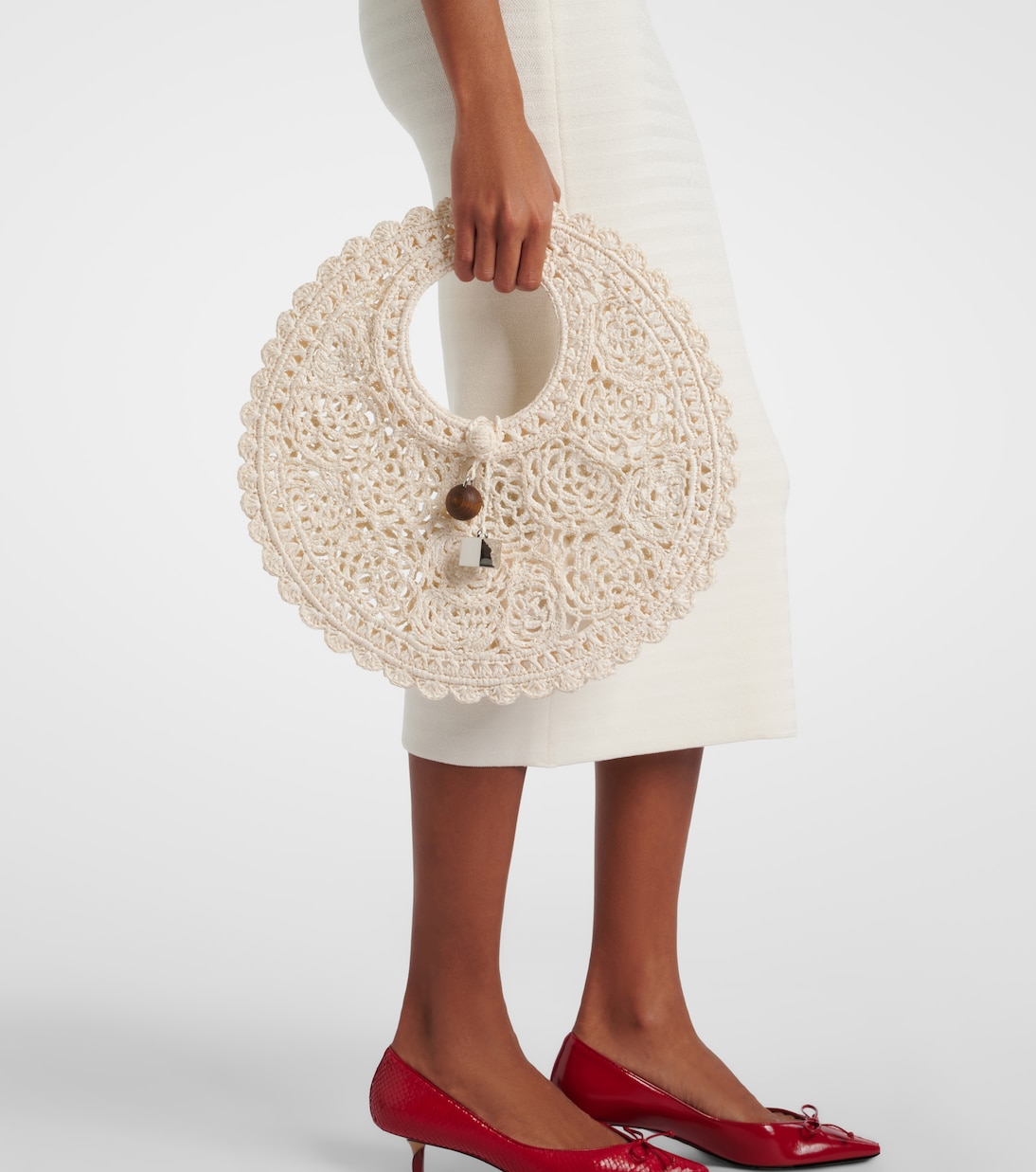 Spiaggia Small crochet shoulder bag | Jacquemus
