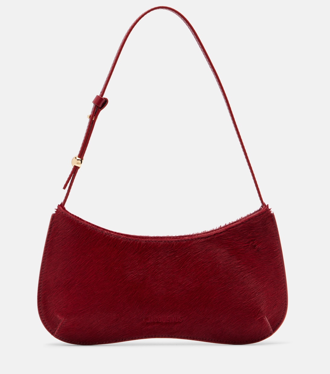 Bisou calf hair shoulder bag | Jacquemus