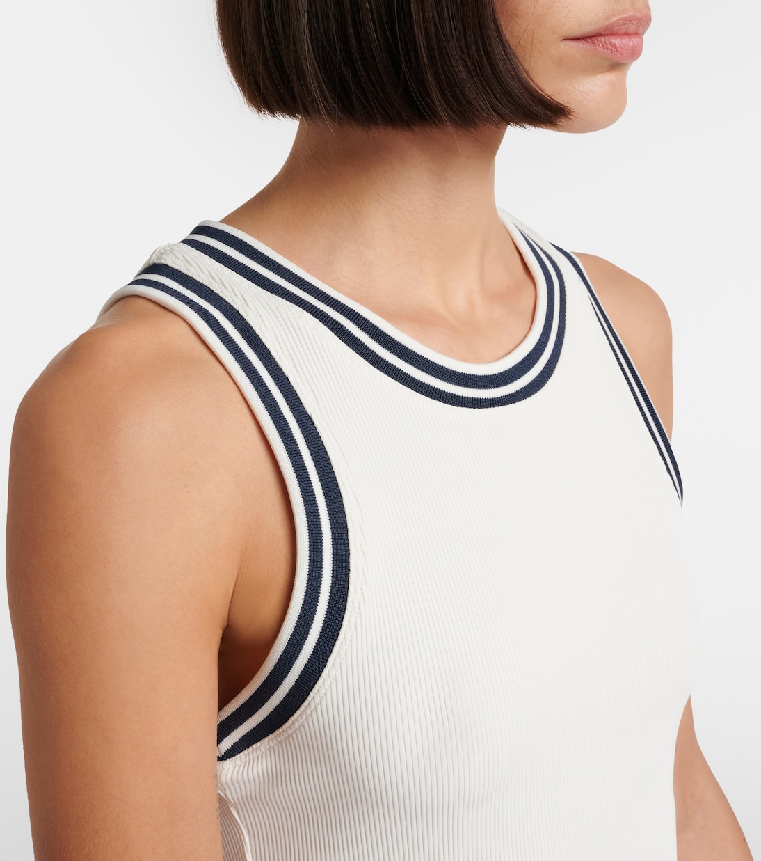 Kirsty ribbed-knit tank top | The Upside