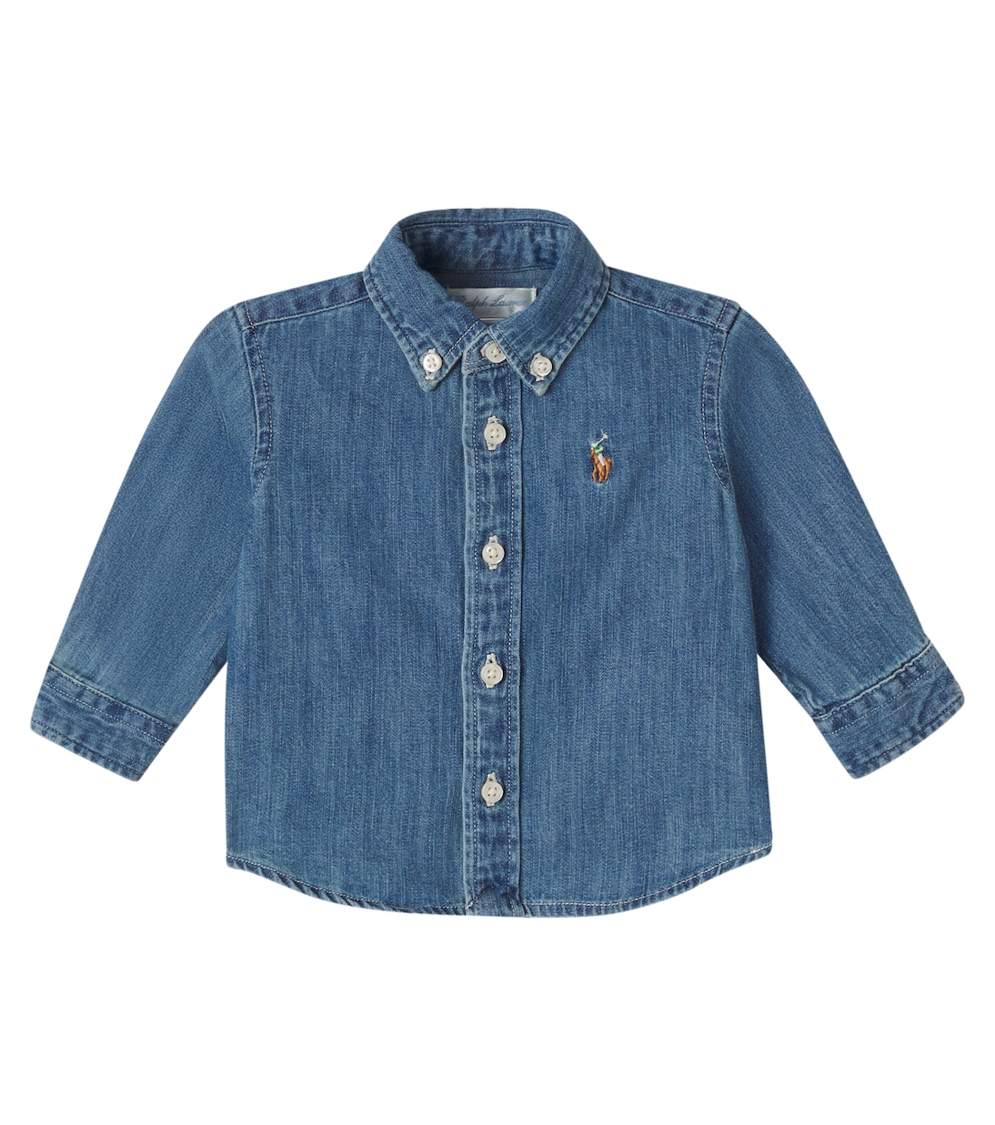 Baby Hemd aus Baumwoll-Chambray | Polo Ralph Lauren Kids