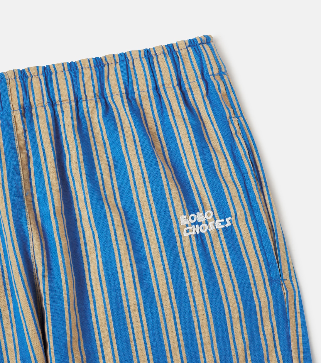 New Hairline striped cotton pants | Bobo Choses