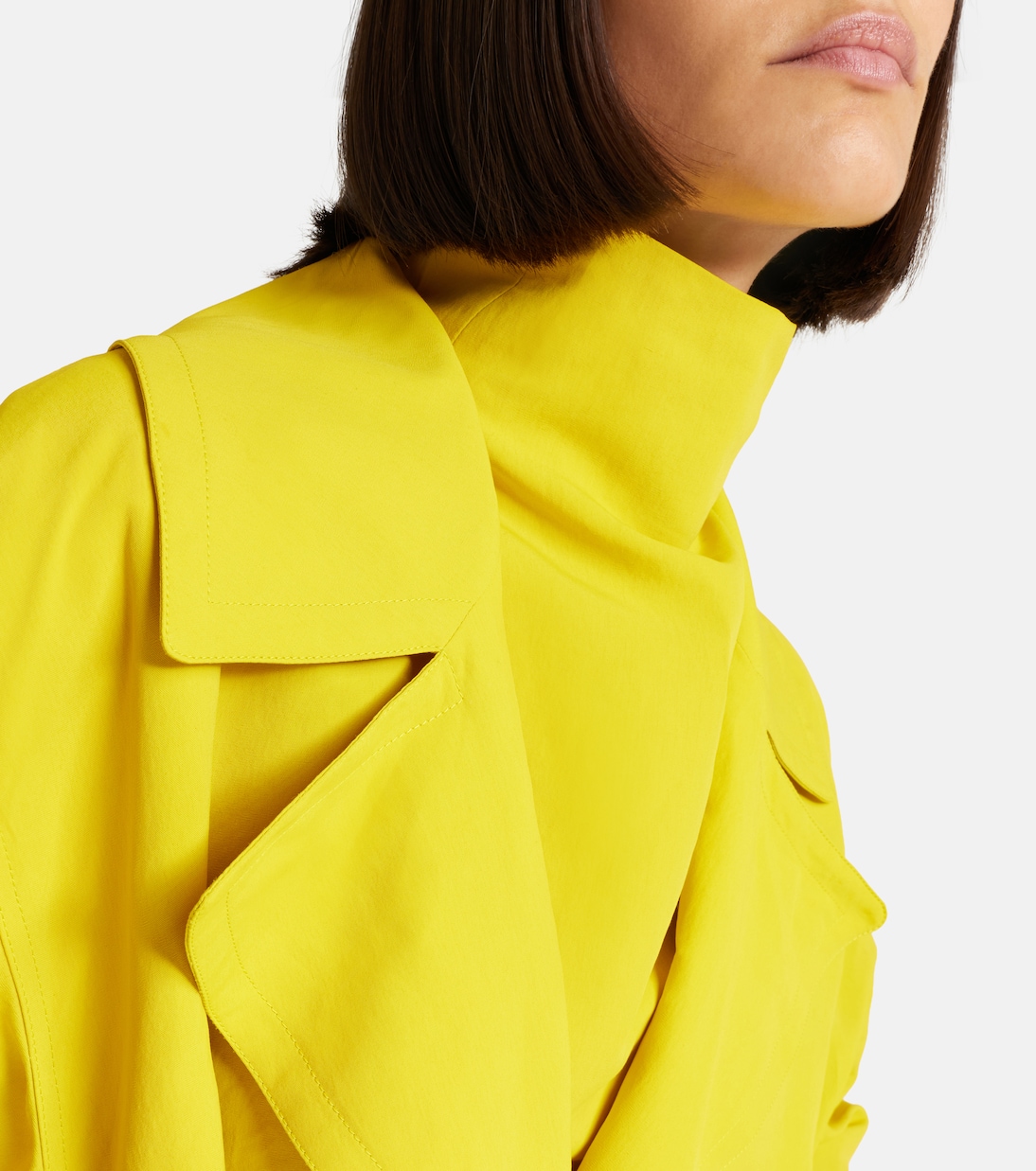 Oversized poplin trench coat | Alaïa