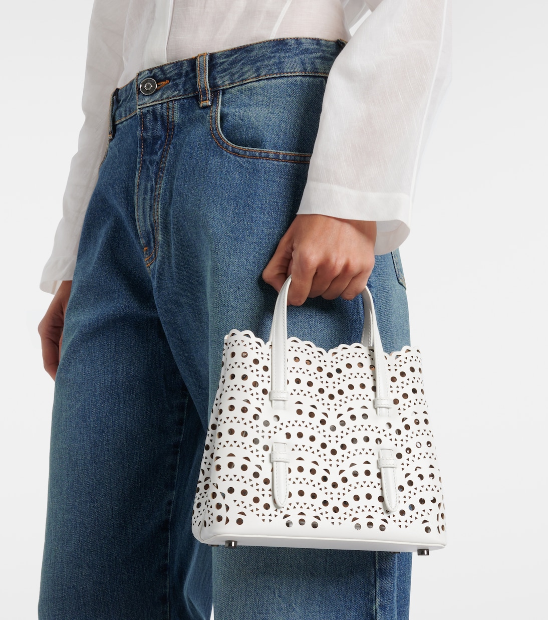 Sac Le Mina 20 New Vienne en cuir | Alaïa