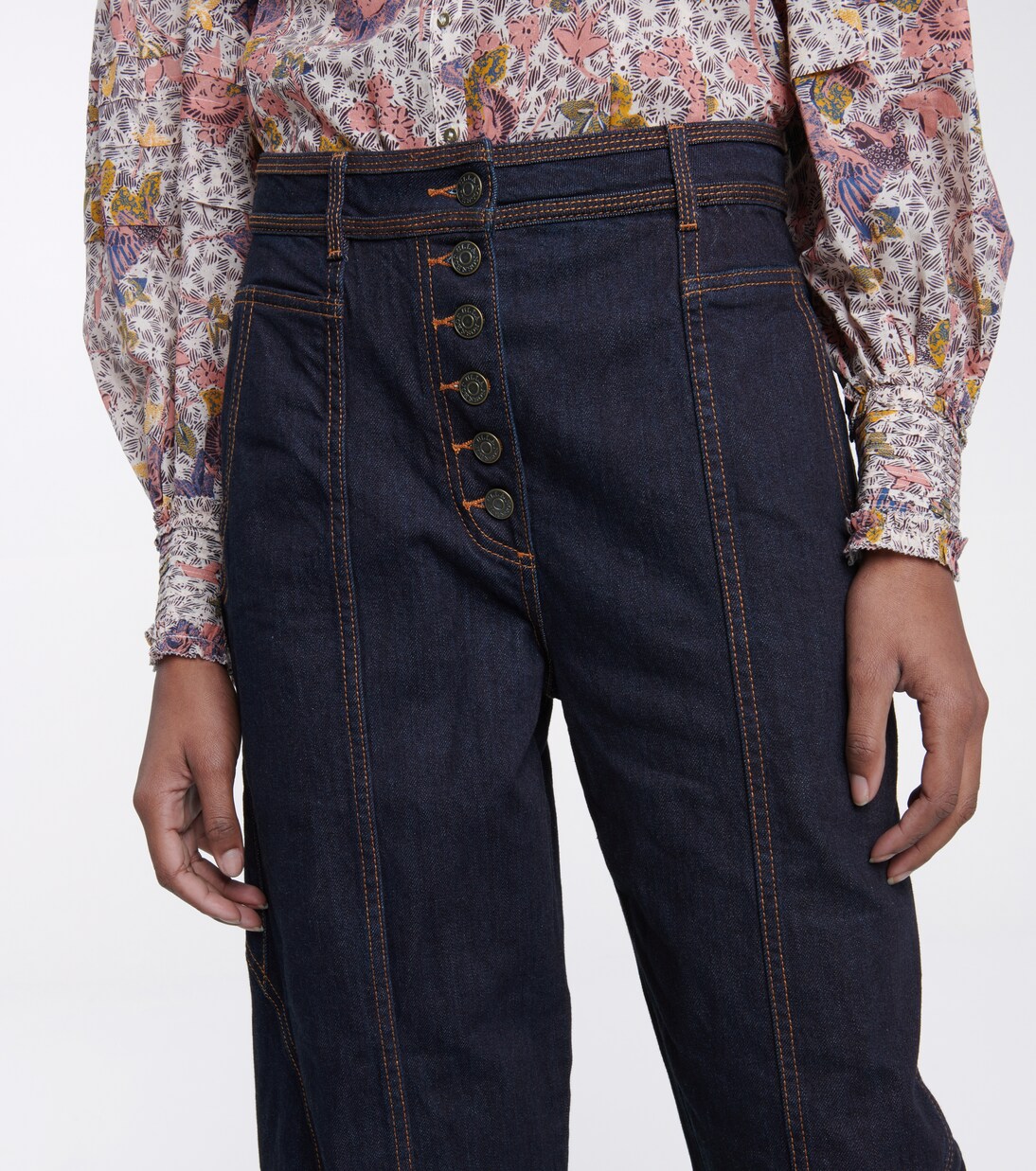 Keaton high-rise tapered jeans | Ulla Johnson